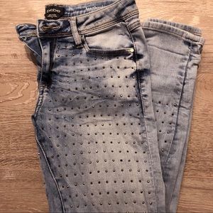 Bebe studded jeans